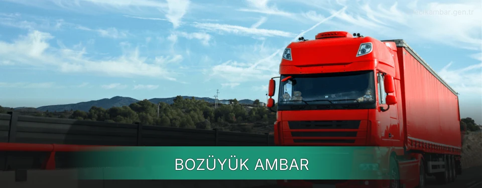 Bozüyük Ambar Kargo Bozüyük Ambar Kargo